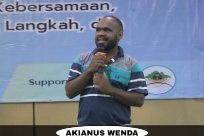 Akianus Wenda Ketua Imapa Jadetabek