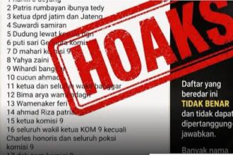 Hoaks Daftar Pejabat Pemilik Sppg