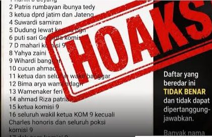 Hoaks Daftar Pejabat Pemilik Sppg