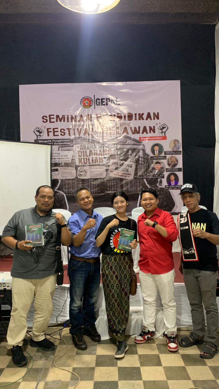 Seminar Pendidikan Festival Melawan Gepal