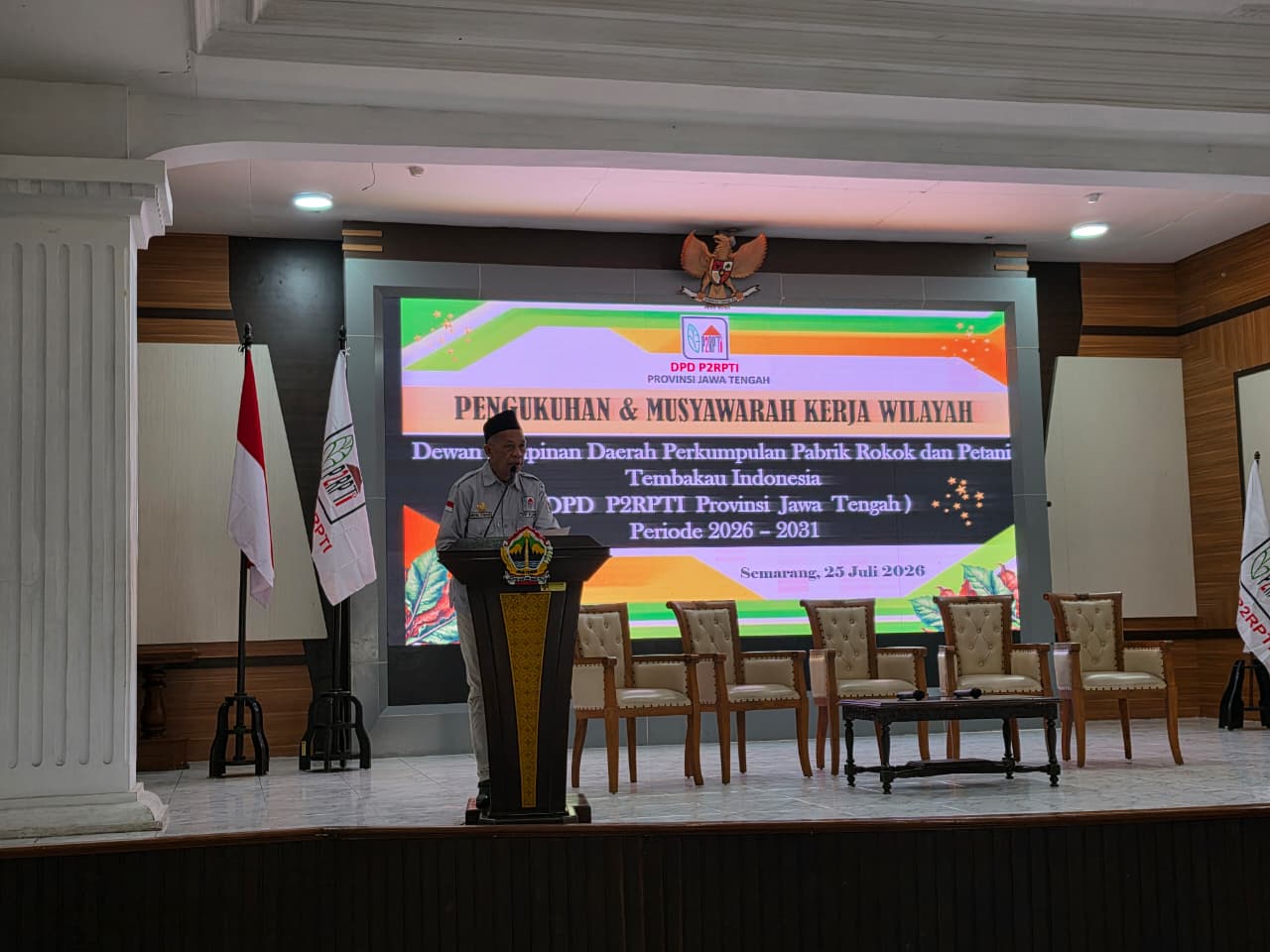 Agenda Pengukuhan Dpd P2rpti Jawa Tengah