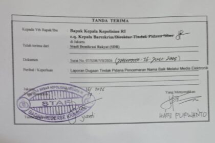 Laporan Sdr Pencemaran Nama Baik Megawati