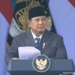 Presiden Prabowo Di Hut Bhayangkara Ke 80